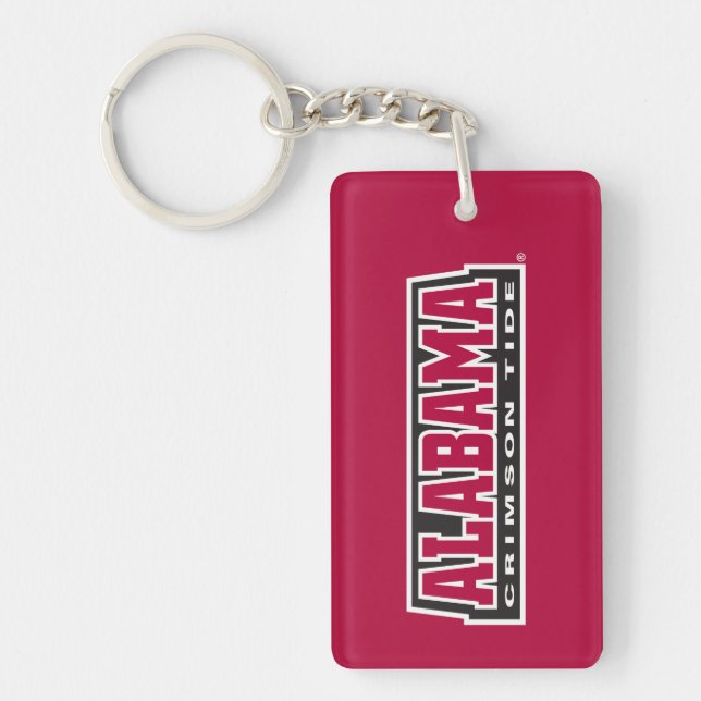 Alabama Crimson Tide Keychain (Front)
