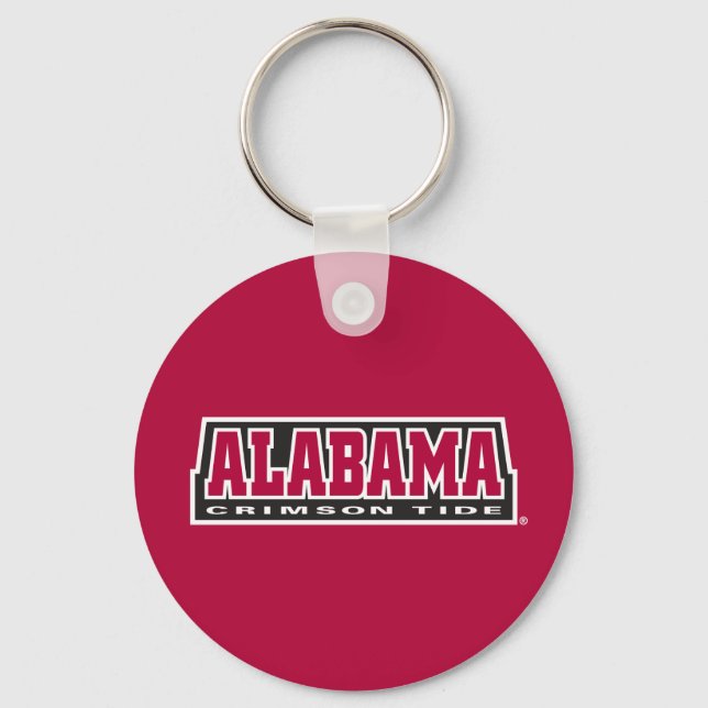 Alabama Crimson Tide Keychain (Front)