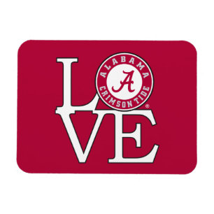 Alabama Crimson Tide Love Magnet