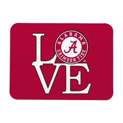 Alabama Crimson Tide Love Magnet
