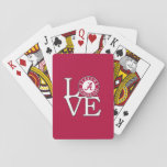 Alabama Crimson Tide Love Playing Cards at Zazzle