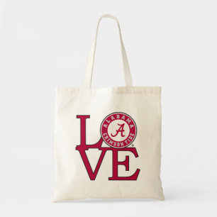 Alabama Crimson Tide Love Tote Bag