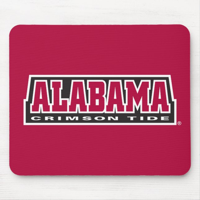 Alabama Crimson Tide Mouse Pad (Front)