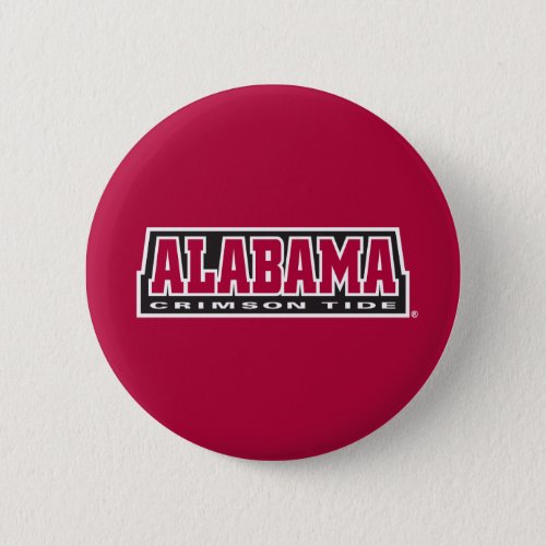 Alabama Crimson Tide Pinback Button
