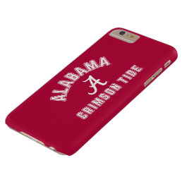 Alabama | Crimson Tide - Retro Barely There iPhone 6 Plus Case