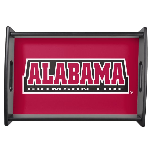 Alabama Crimson Tide Serving Tray (Front)