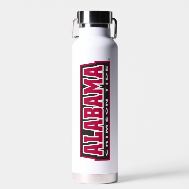 Alabama Crimson Tide Water Bottle (Front)