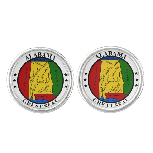 Alabama Cufflinks (Front)