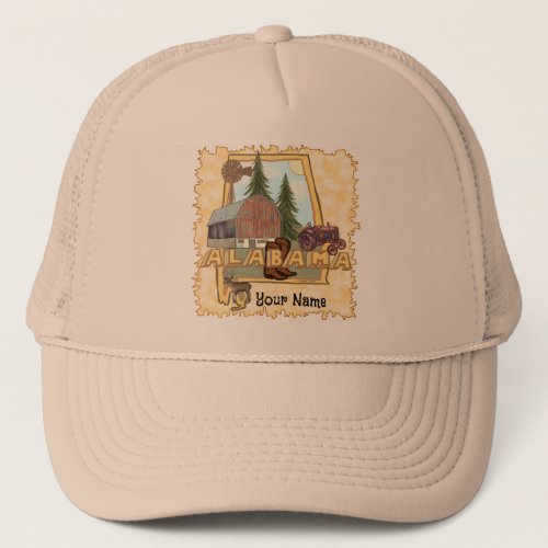 Alabama  custom name hat