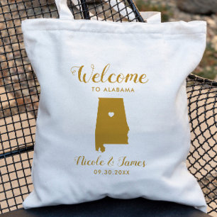 Alabama Destination Wedding Welcome Bag Tote