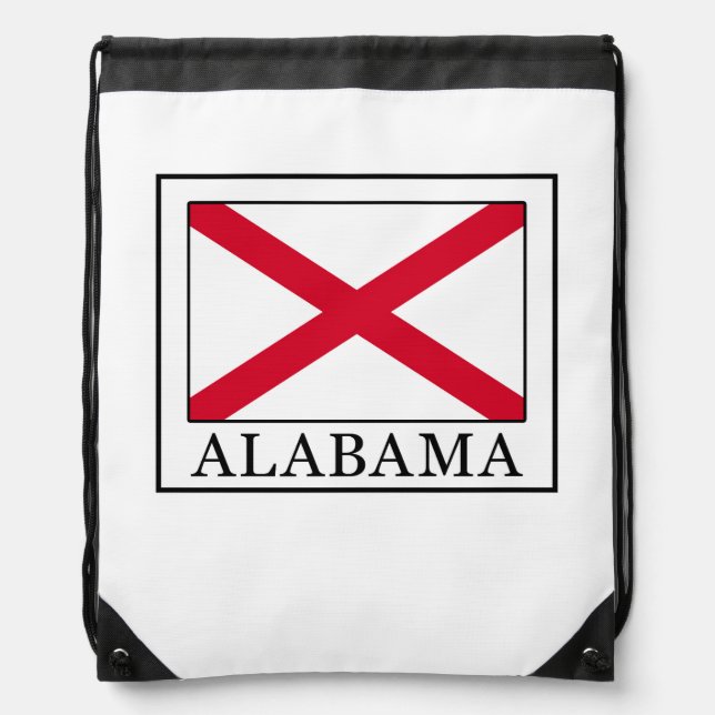 Alabama Drawstring Bag (Front)