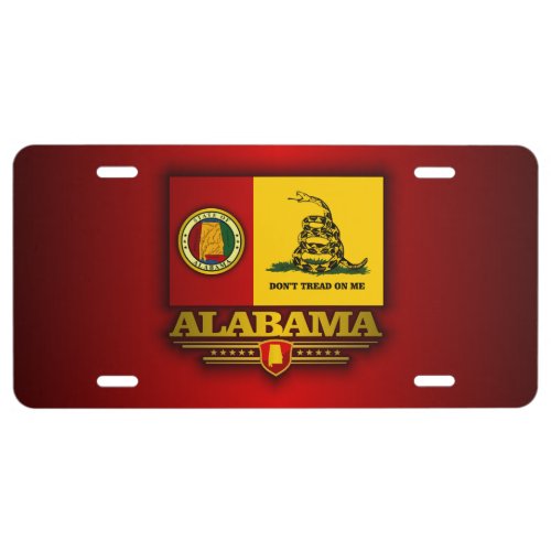 Alabama DTOM License Plate