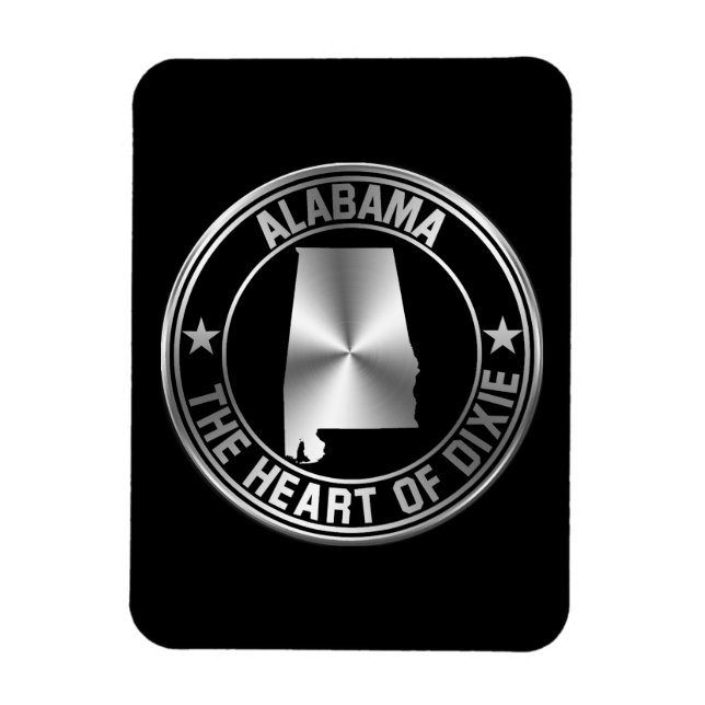 Alabama Emblem Magnet (Vertical)