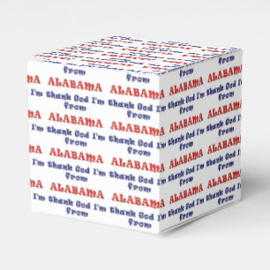 Alabama Favor Boxes