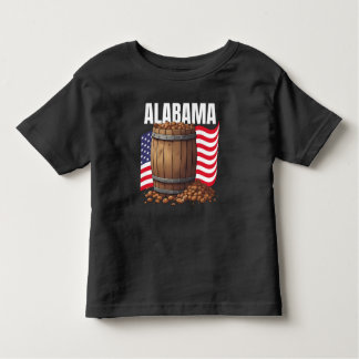 Alabama Fine Jersey Dark Toddler T-shirt