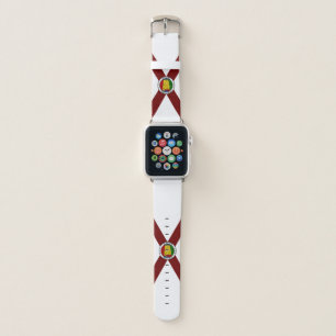 Alabama flag apple watch band