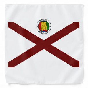 Alabama flag bandana