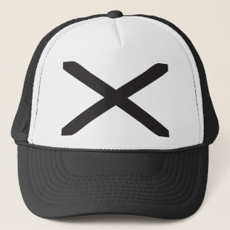 Alabama Flag - Black Trucker Hat