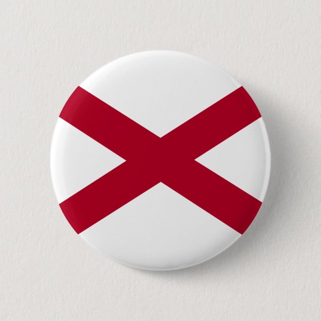 Alabama Flag Button (Front)