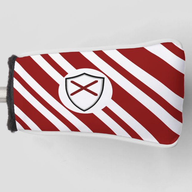Alabama flag golf head cover (Front)