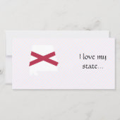 Alabama Flag Map (Front)