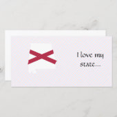 Alabama Flag Map (Front/Back)