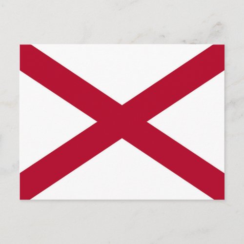 Alabama Flag Postcard