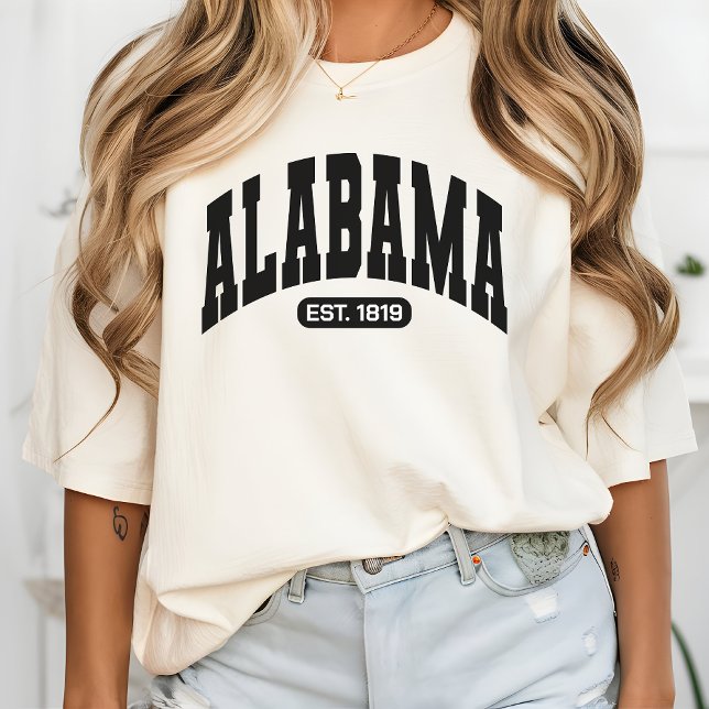 Alabama Football Game Day Shirt for Him or Her (Alabama girl shirt, Alabama pride shirt, patriotic gift, Southern state shirt, college student gift)