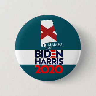 Alabama for Biden Harris 2020 Button