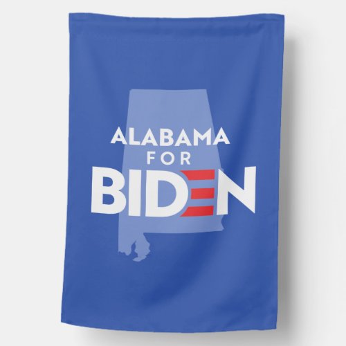 Alabama For Biden House Flag