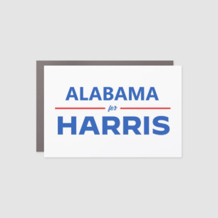 Alabama for Kamala Harris Car Magnet