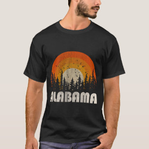 Alabama - funny nature vintage hiking 60s 70s 80s T-Shirt
