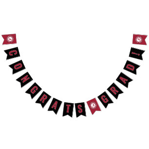 Alabama Graduate Bunting Flags