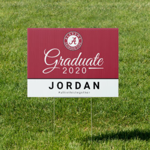 Alabama Graduate Class of 2020 Sign