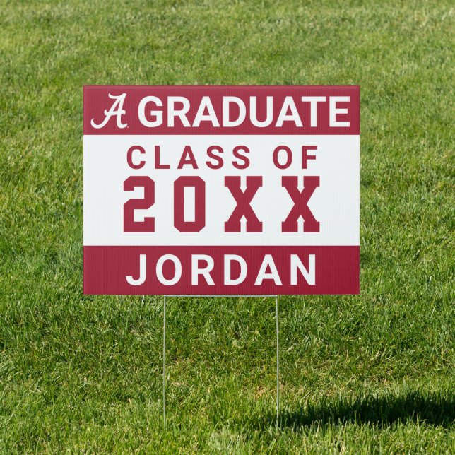 Alabama Graduate Class of Sign (Insitu)