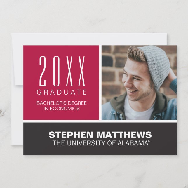 Alabama Graduation Announcement (Front)