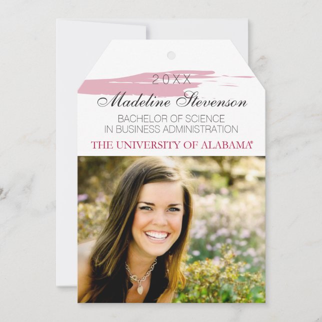 Alabama Graduation Announcement (Front)