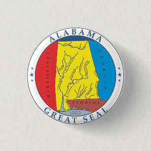 Alabama great seal button