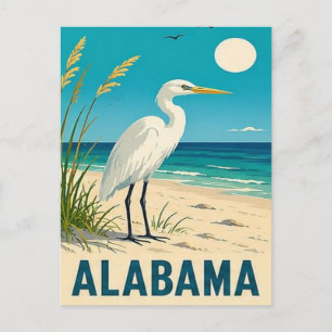 🐦 Alabama Gulf Coast Escape Postcard