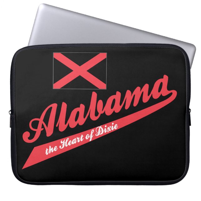 Alabama Heart of Dixie! Laptop Sleeve (Front)