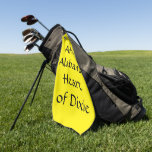 Alabama Heart of Dixie Monogram Golf Towel