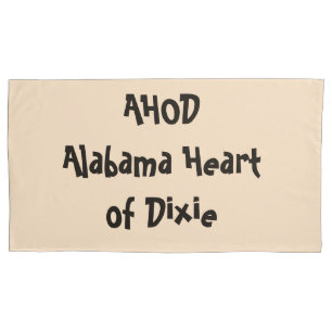 Alabama Heart of Dixie Pillow Case