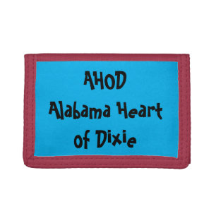 Alabama Heart of Dixie Trifold Wallet
