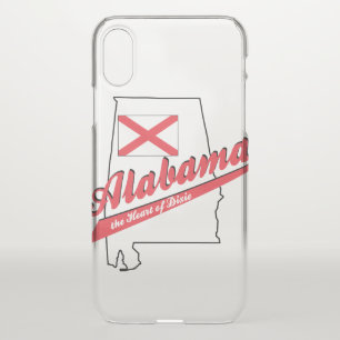 Alabama Heart of Dixie iPhone X Case