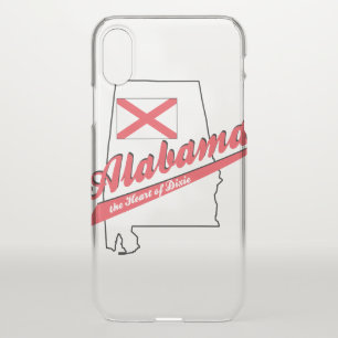 Alabama Heart of Dixie iPhone X Case