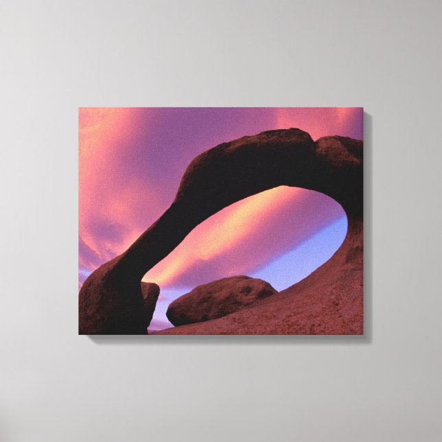 Alabama Hills Arch | California Canvas Print (Front)