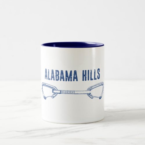 Alabama Hills Climbing Quickdraw Two_Tone Coffee Mug