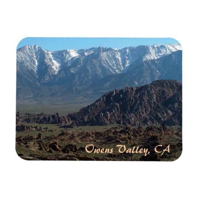 Alabama Hills, Eastern California Magnet (Horizontal)