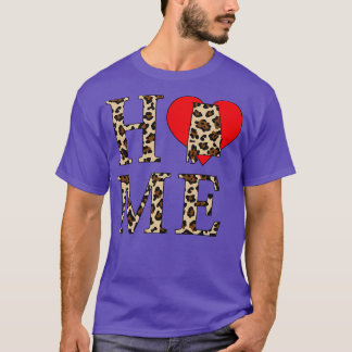 Alabama Home Leopard Print TShirt