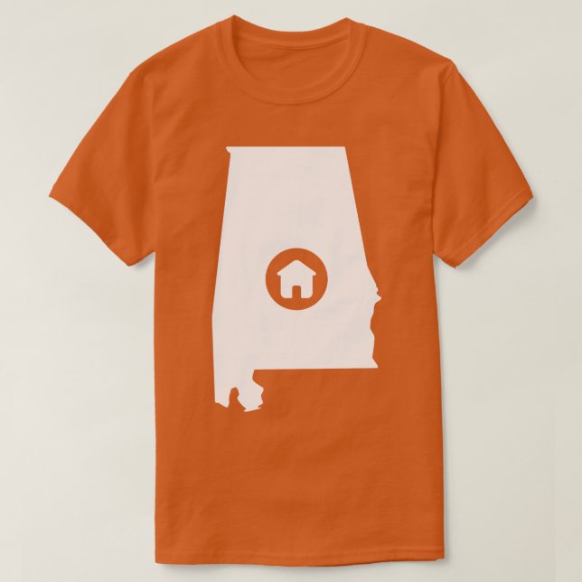 Alabama Home TShirt (Design Front)